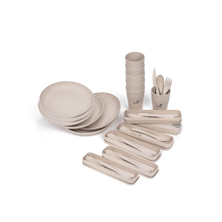 סט כלי אוכל לפיקניק Picnic Set II Family- Aztec סט כלי אוכל לפיקניק Picnic Set II Family- Aztec