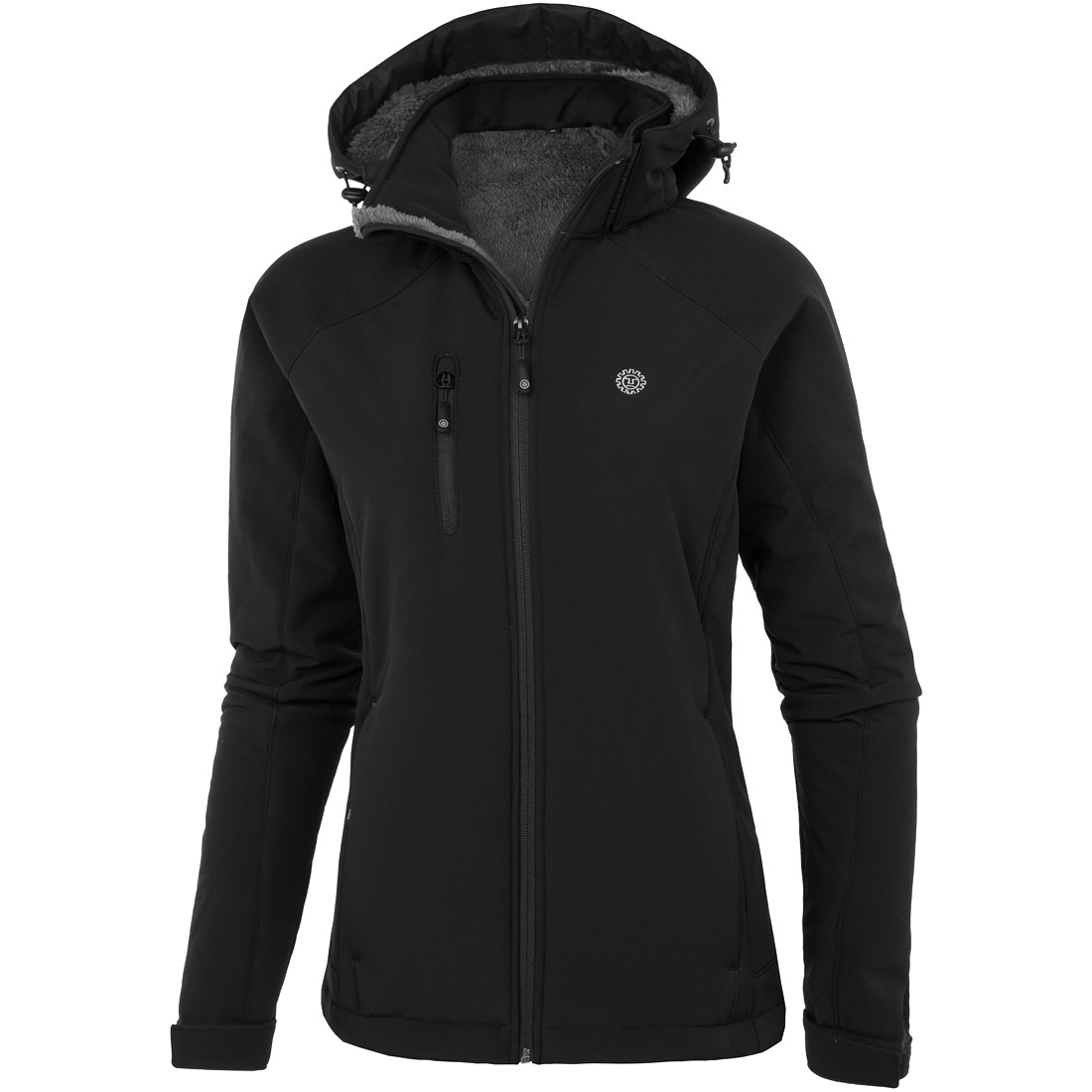 מעיל סופטשל אזטק לנשים LUCIFURR SOFTSHELL שחור/ירוק מעיל סופטשל אזטק לנשים LUCIFURR SOFTSHELL שחור/ירוק