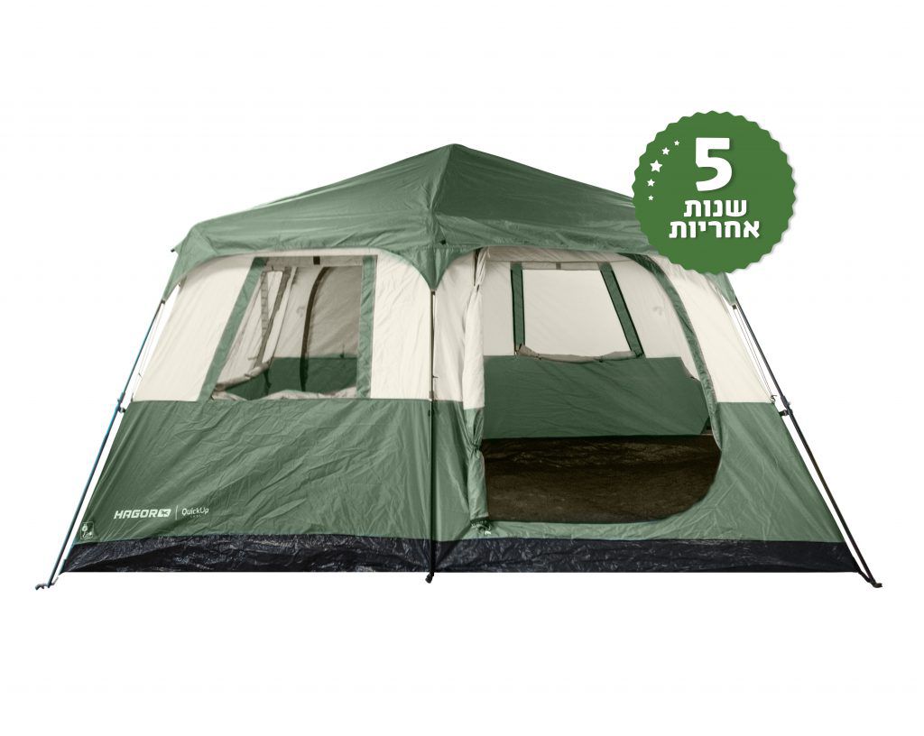 שאקל - Outdoor Gear | אוהל פתיחה מהירה לקמפינג קוויק אפ 8 חגור | אוהלים ...
