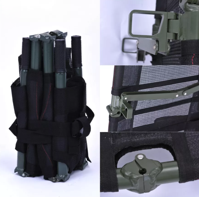 ������ 8 � Aluminum folding stretcher