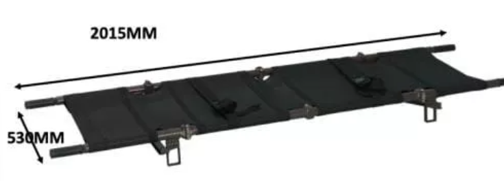 ������ 8 � Aluminum folding stretcher