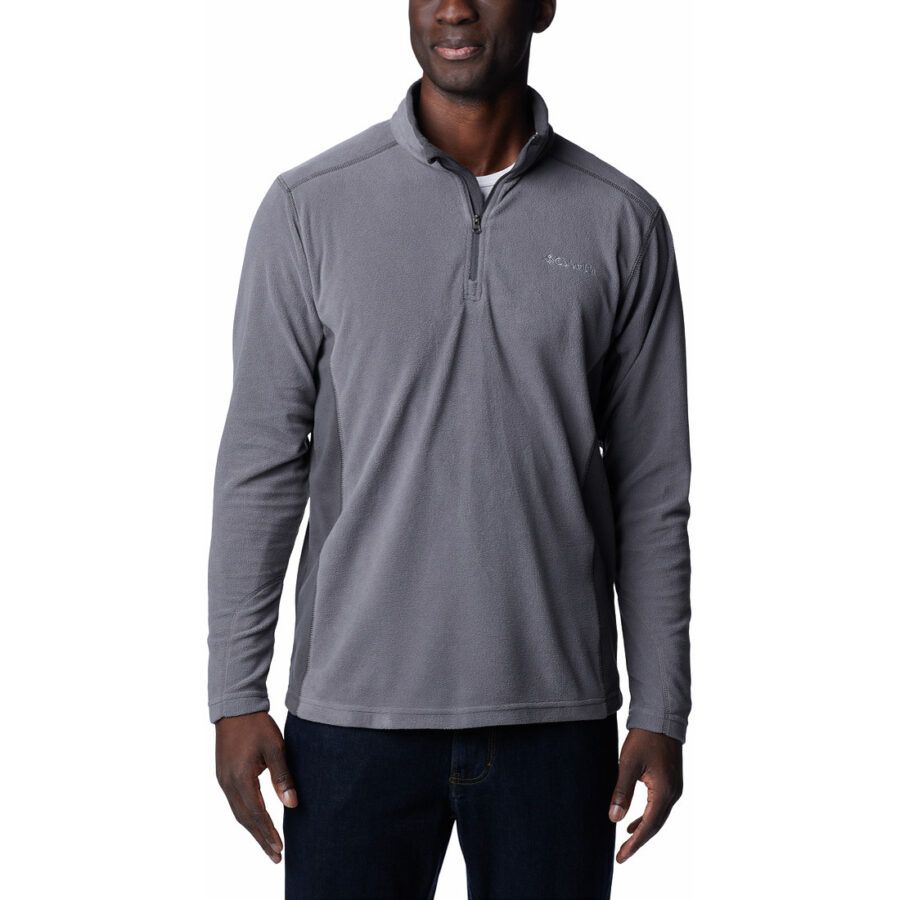 Columbia מיקרופליס לגברים אפור Klamath Range II Half Zip Columbia מיקרופליס לגברים אפור Klamath Range II Half Zip
